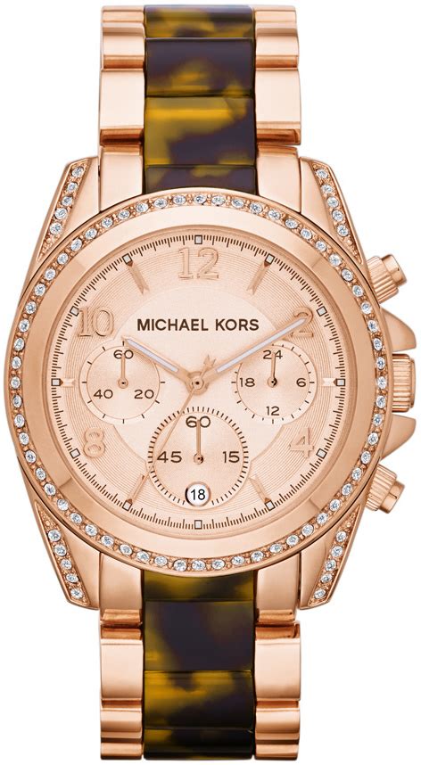 Women's Michael Kors Blair Chronograph Glitz Watch MK5859